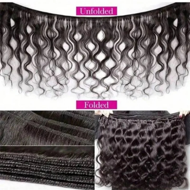 Brazilian Body Wave Hair  – Four Bundles