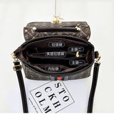 New Shoulder bag Women bag tote luxury designer handbag women Handbags leather Printed monogram single shoulder straddle bag
