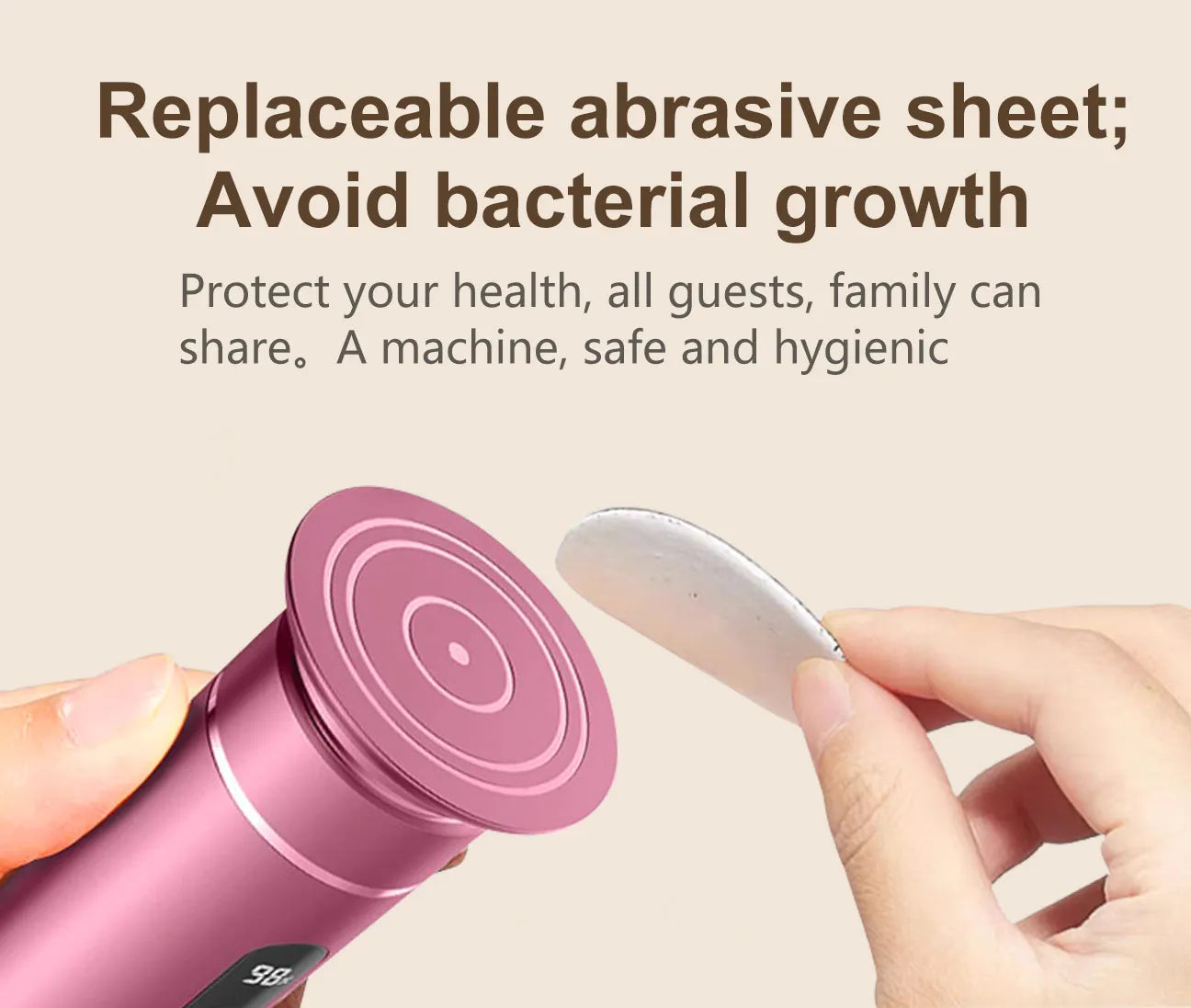 Kenzova Electric Callus Remover for Silky Smooth Feet