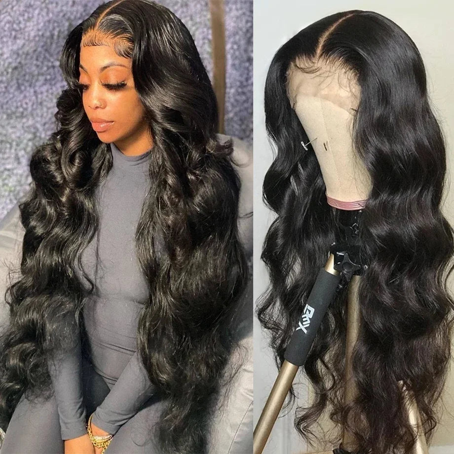 Brazilian Body Wave HD Lace Wig – Transparent Lace, 180 & 200 Density