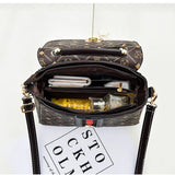 New Shoulder bag Women bag tote luxury designer handbag women Handbags leather Printed monogram single shoulder straddle bag