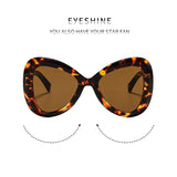 2025 New Fashion Big Frame Cat's Eye Butterfly Women Sunglasses Luxury Designer Men Sunglass Outdoor Travel Eyewear Female UV400