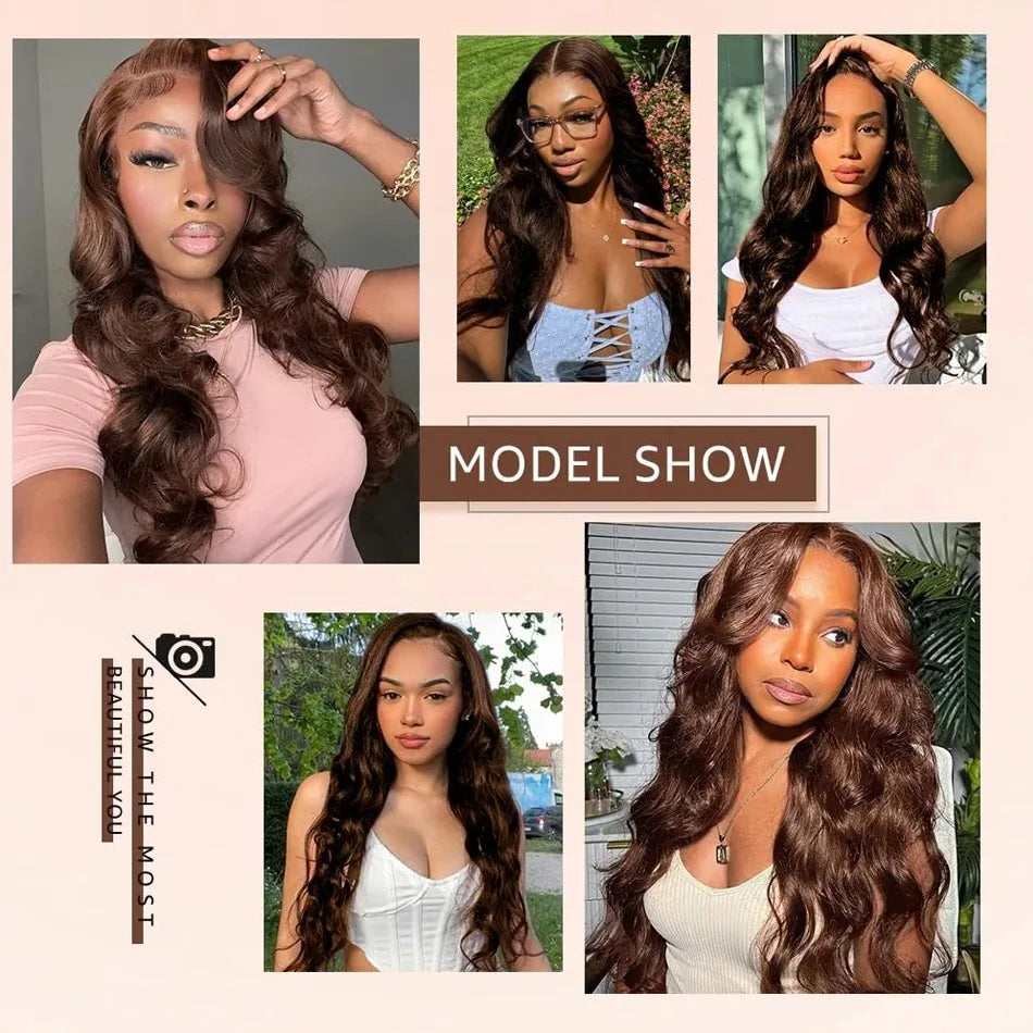 Brazilian Body Wave 13x4 Lace Front Wig – 220 & 250 Density