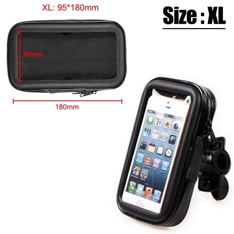360° Handlebar Phone Mount for Motorcycle & Bicycle
