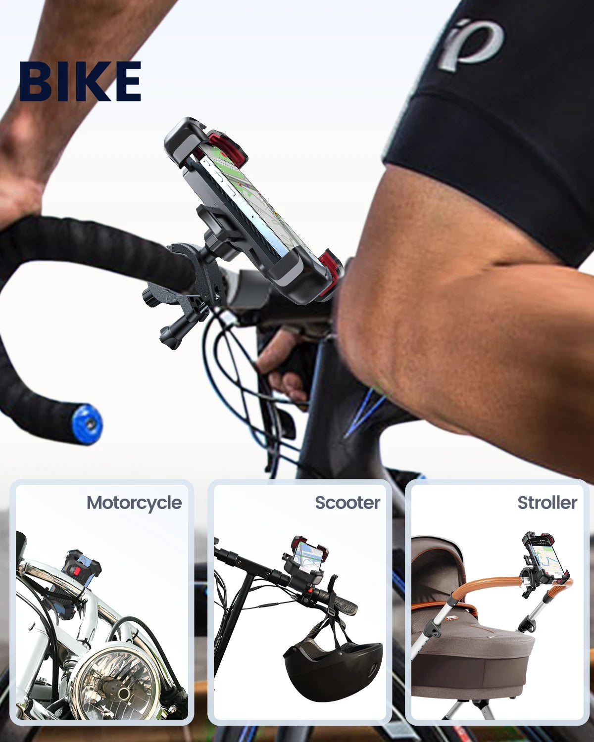 Universal 360° Shockproof Phone Mount