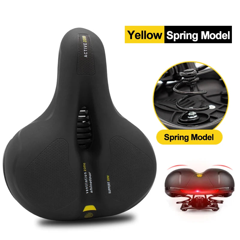 FullComfort Shock Absorbing Bike Seat