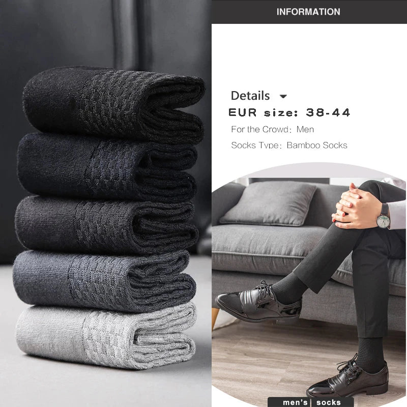Premium Bamboo Fibre Crew Socks
