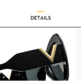 2025 New Fashion Big Frame Cat's Eye Butterfly Women Sunglasses Luxury Designer Men Sunglass Outdoor Travel Eyewear Female UV400