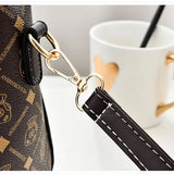 New Shoulder bag Women bag tote luxury designer handbag women Handbags leather Printed monogram single shoulder straddle bag