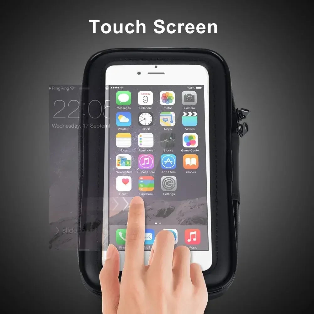 360° Handlebar Phone Mount for Motorcycle & Bicycle