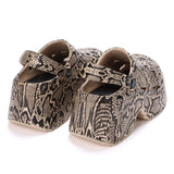 Slip-On Leopard Chunky Platform
