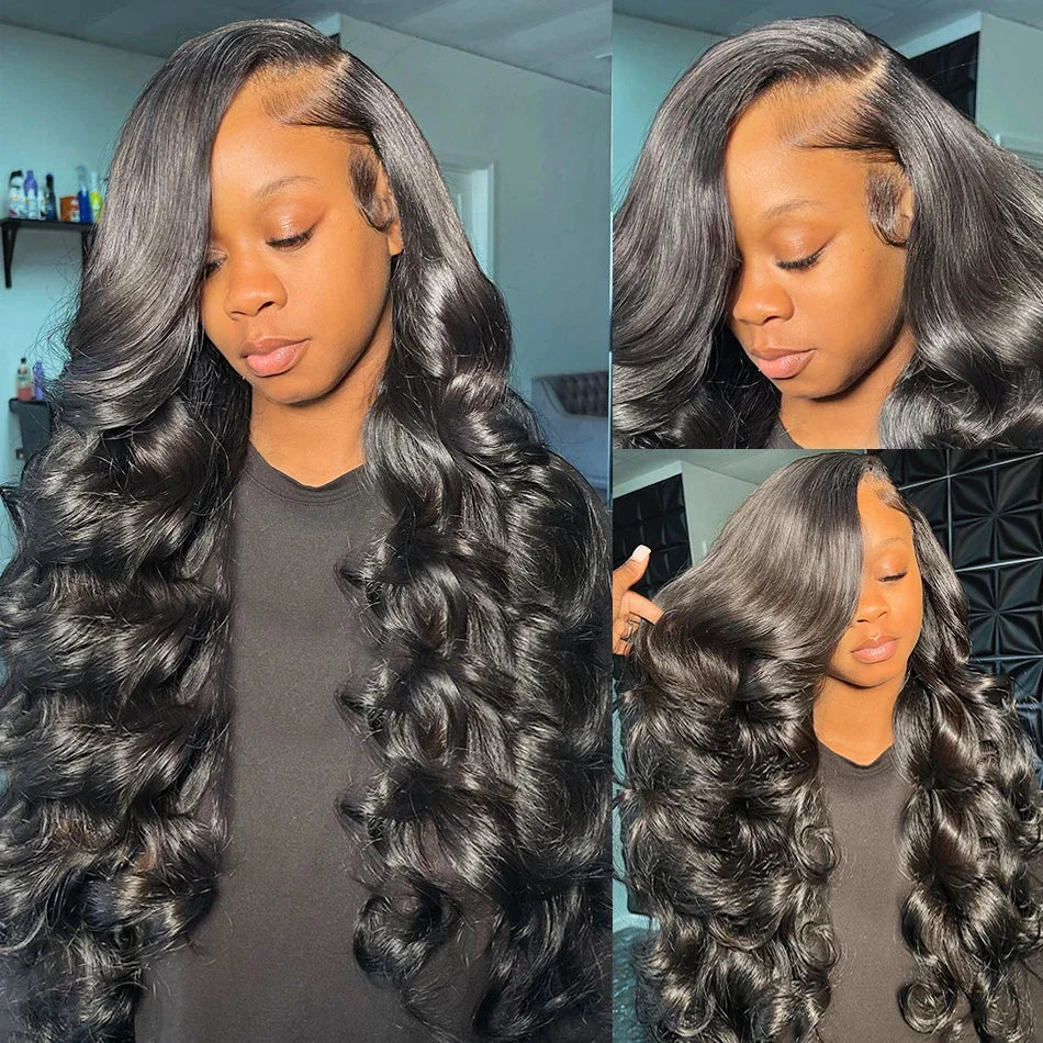 Brazilian Body Wave HD Lace Wig – Transparent Lace, 180 & 200 Density