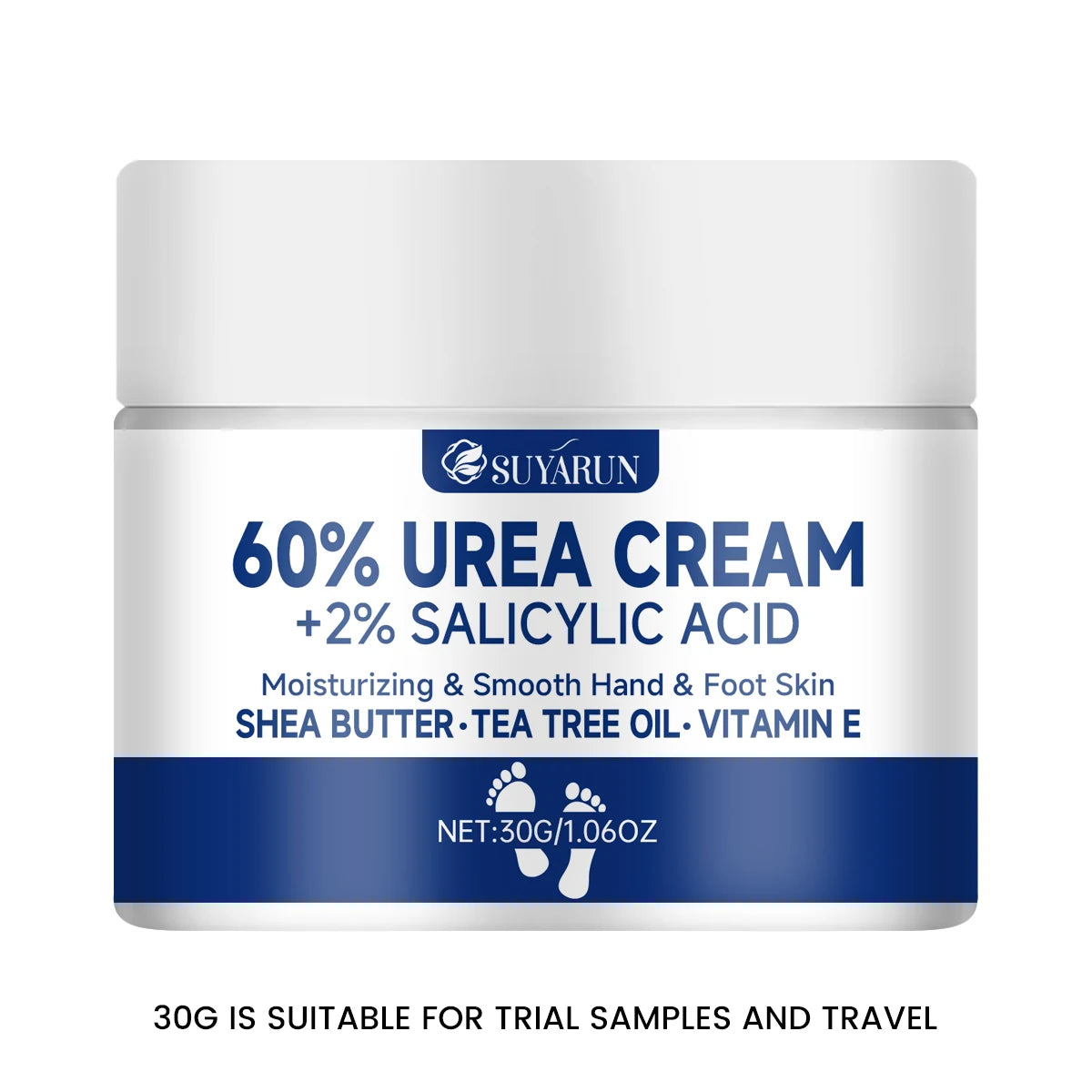 Fast Action 60% Urea Foot Cream – Heal Cracked Heels in Days