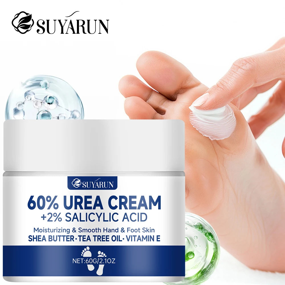 Fast Action 60% Urea Foot Cream – Heal Cracked Heels in Days