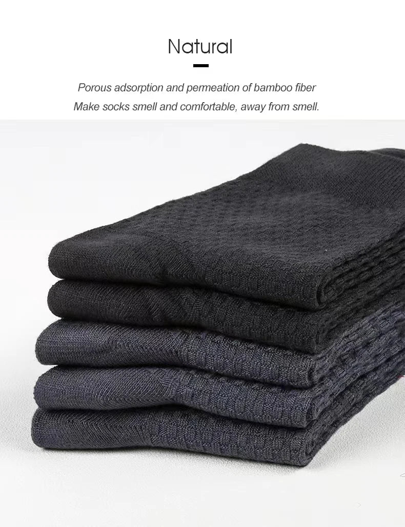 Premium Bamboo Fibre Crew Socks
