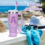 PURPLE TUMBLER ACCESSORY SET | 8 PIECES