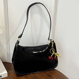 Plush Cherry Underarm Bag