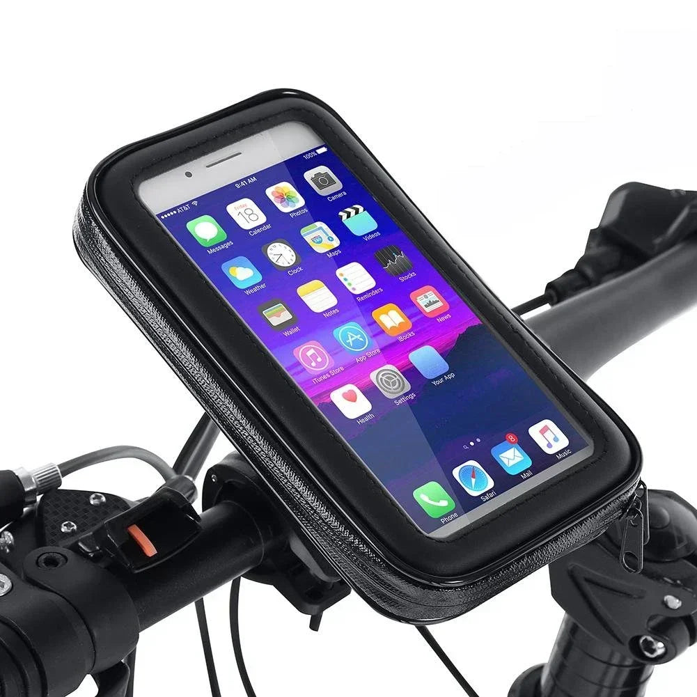 360° Handlebar Phone Mount for Motorcycle & Bicycle