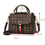 New Shoulder bag Women bag tote luxury designer handbag women Handbags leather Printed monogram single shoulder straddle bag