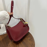 Plush Cherry Underarm Bag