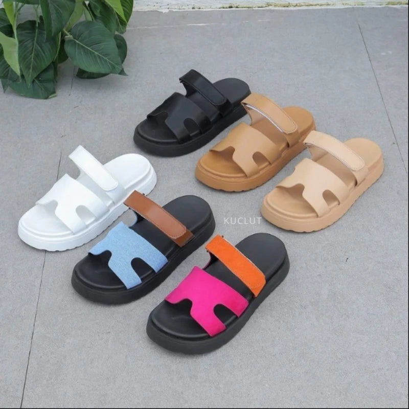 Kuclut Women Leather Sandals