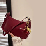 Plush Cherry Underarm Bag
