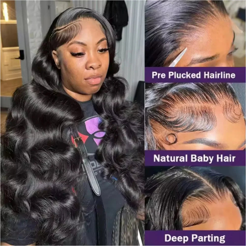 Brazilian Body Wave Lace Wig – 13x4, 13x6 & 5x5, 250 Density