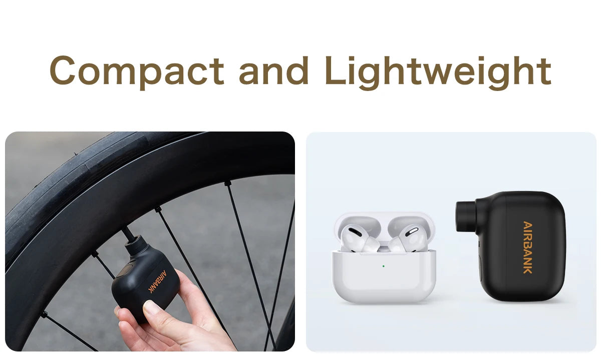 Airbank Pocket SE Mini Electric Bike Pump