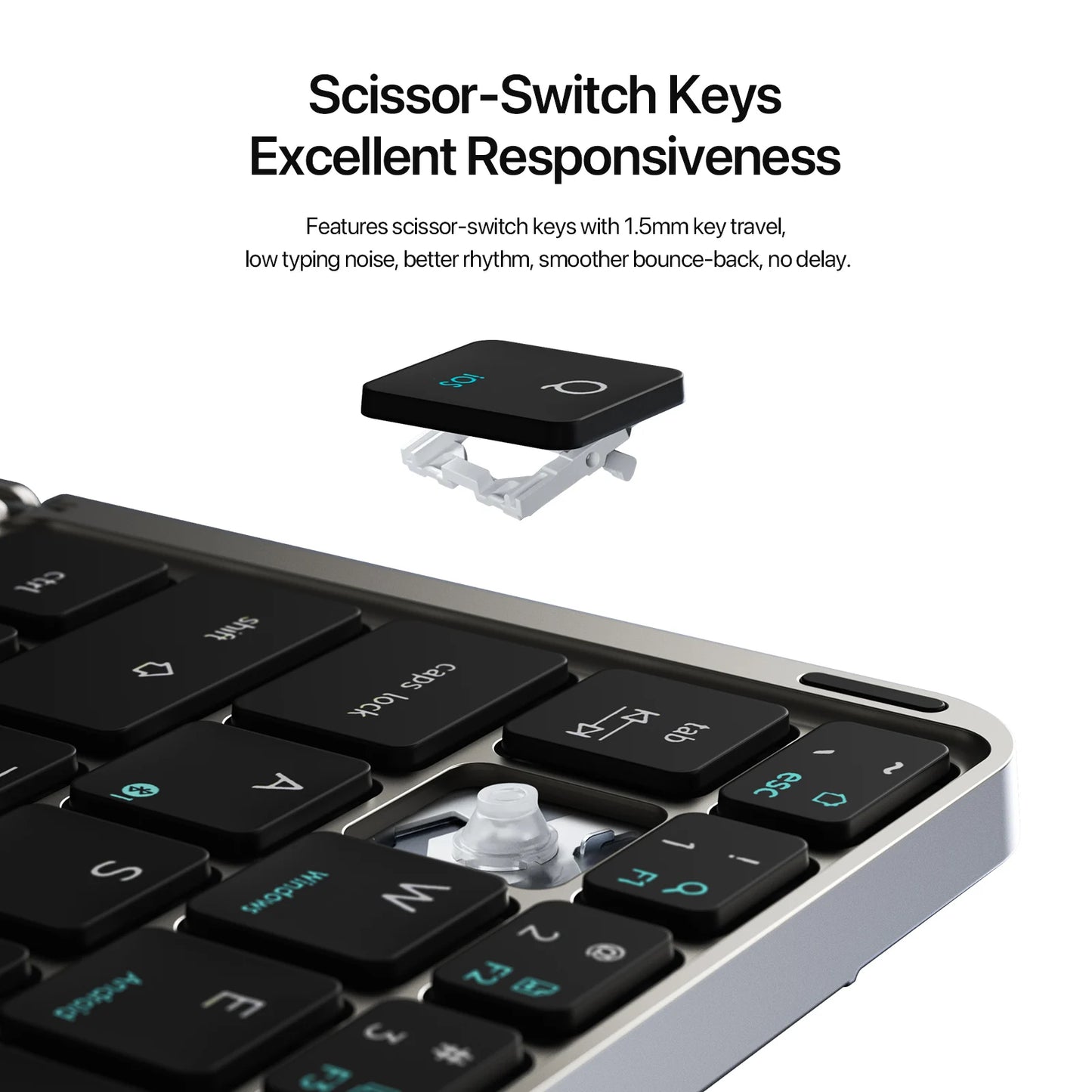 Mini Wireless Multifunctional Keyboard