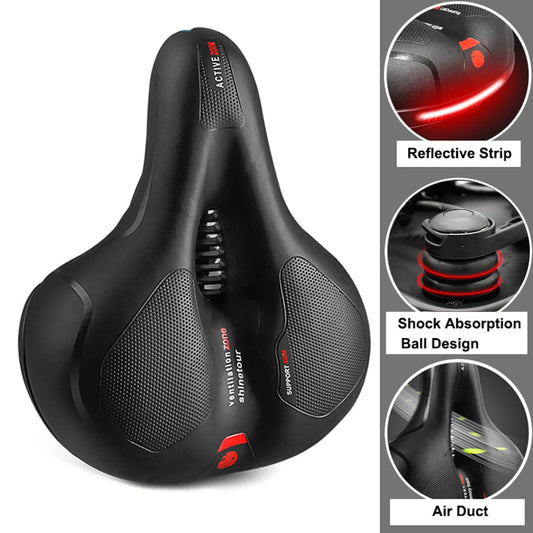 FullComfort Shock Absorbing Bike Seat