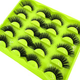 10 Pairs Wispy 3D Lashes | Full Lash Set