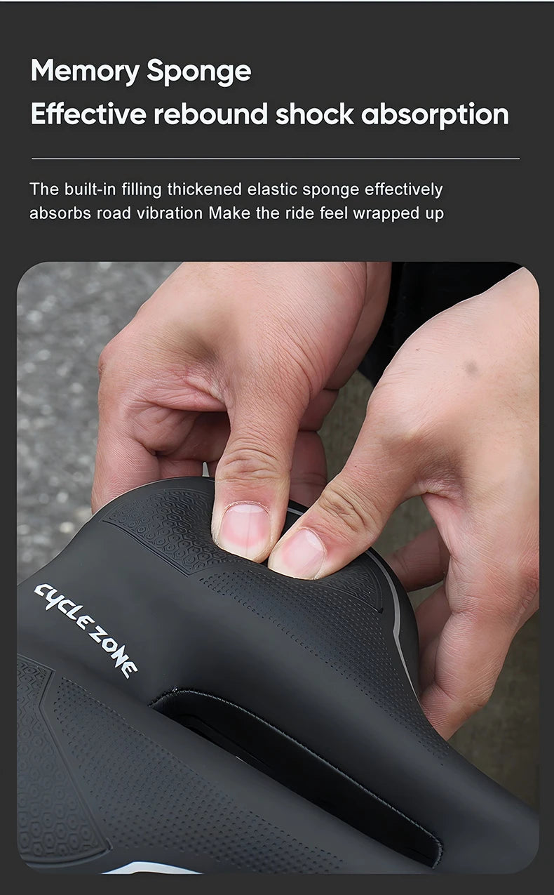 FullComfort Shock Absorbing Bike Seat