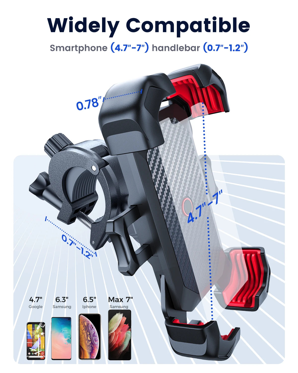 Universal 360° Shockproof Phone Mount
