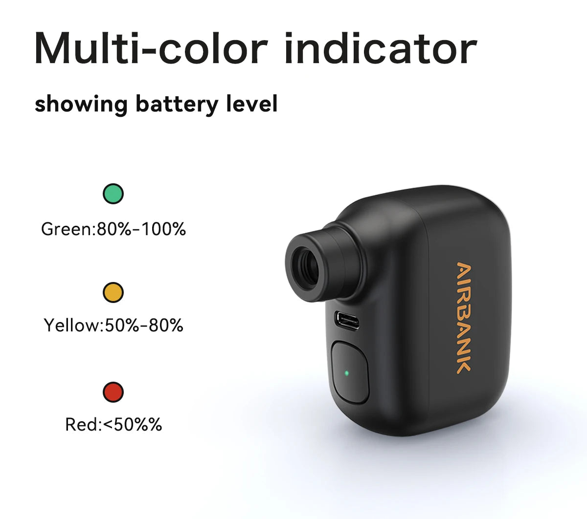 Airbank Pocket SE Mini Electric Bike Pump
