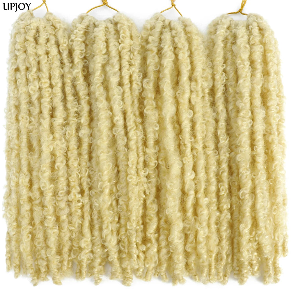 Butterfly Faux Locs Crochet Hair – Pre-Looped, 12" & 14"