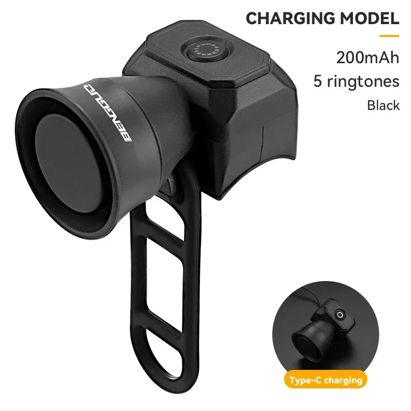 120 dB Waterproof Electronic Bicycle Horn