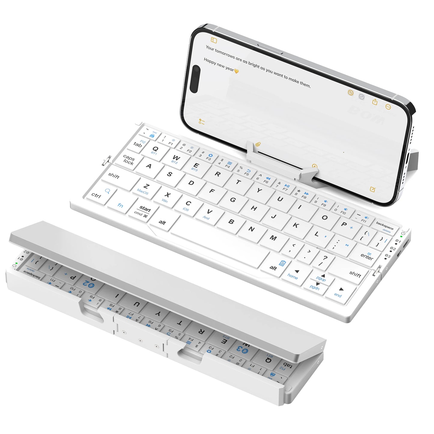 Portable Wireless Foldable Keyboard