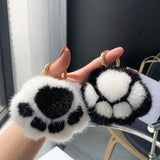 Fluffy Couple Keychain