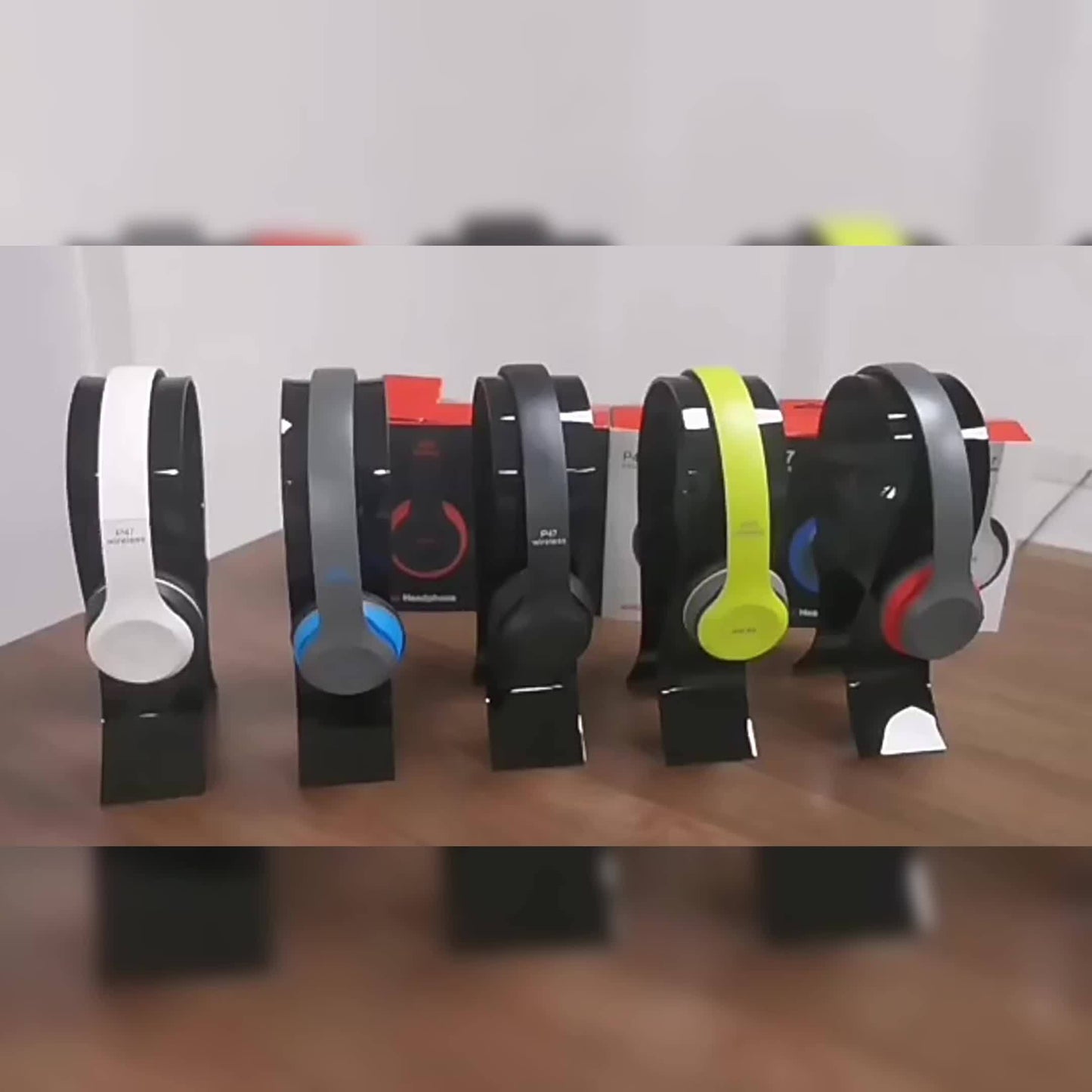 Wireless Over-Ear Headphones, 20H Playtime, Wireless 5.0, Noise Reduction, Comfortable Padded Ear Cups, Foldable Design for Travel & Home, Perfect Gift for Youngsters, Teens, Adults, Women