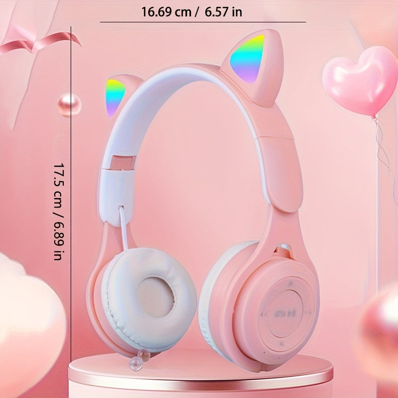 Retractable and Foldable Wireless Headphones | Long Battery Life, Suitable for Travel and Gaming Gifts | For Tablets/PC/TV/Phones