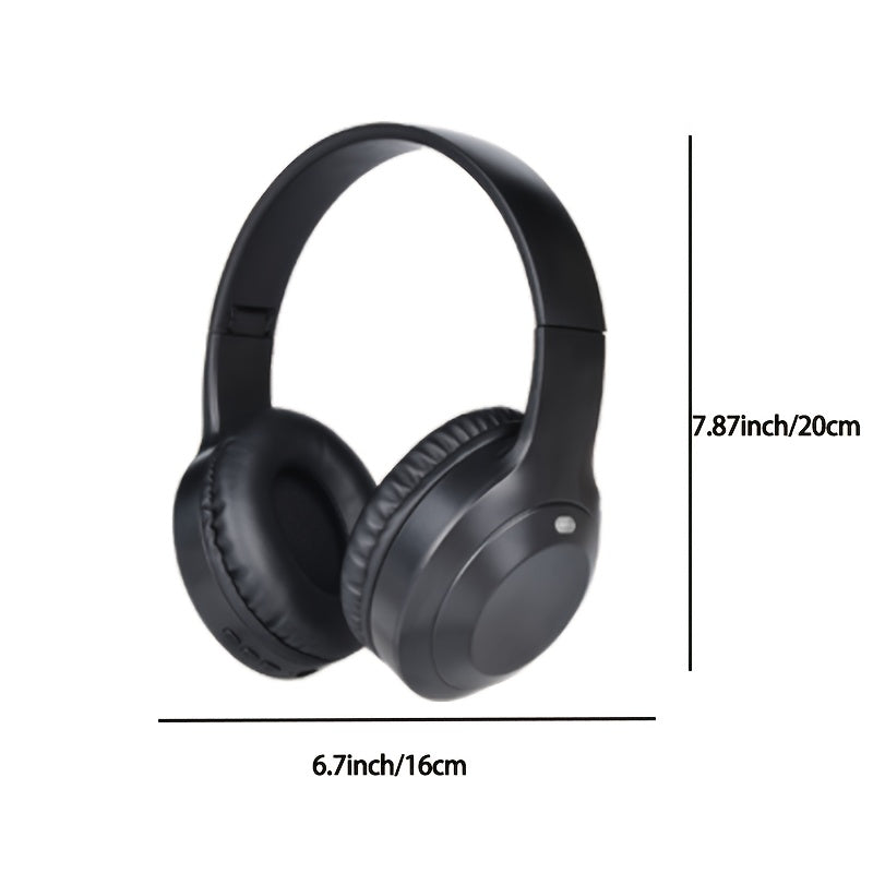 Wireless Earphones, 48 Hour Standby Time, Large Battery, Wireless Earphones, Foldable Design, Lightweight And High Fidelity Sound Quality, Comfortable to Wear, Gaming Earphones, Running Earphones