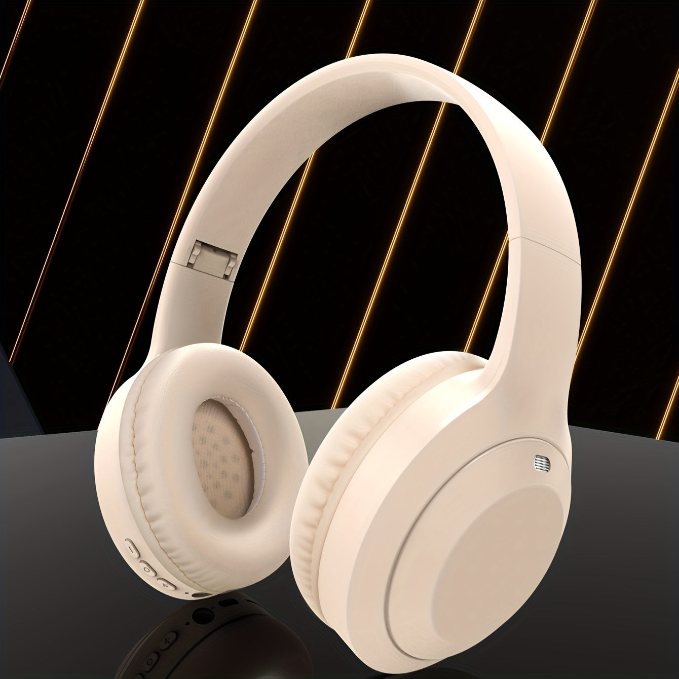 Wireless Earphones, 48 Hour Standby Time, Large Battery, Wireless Earphones, Foldable Design, Lightweight And High Fidelity Sound Quality, Comfortable to Wear, Gaming Earphones, Running Earphones