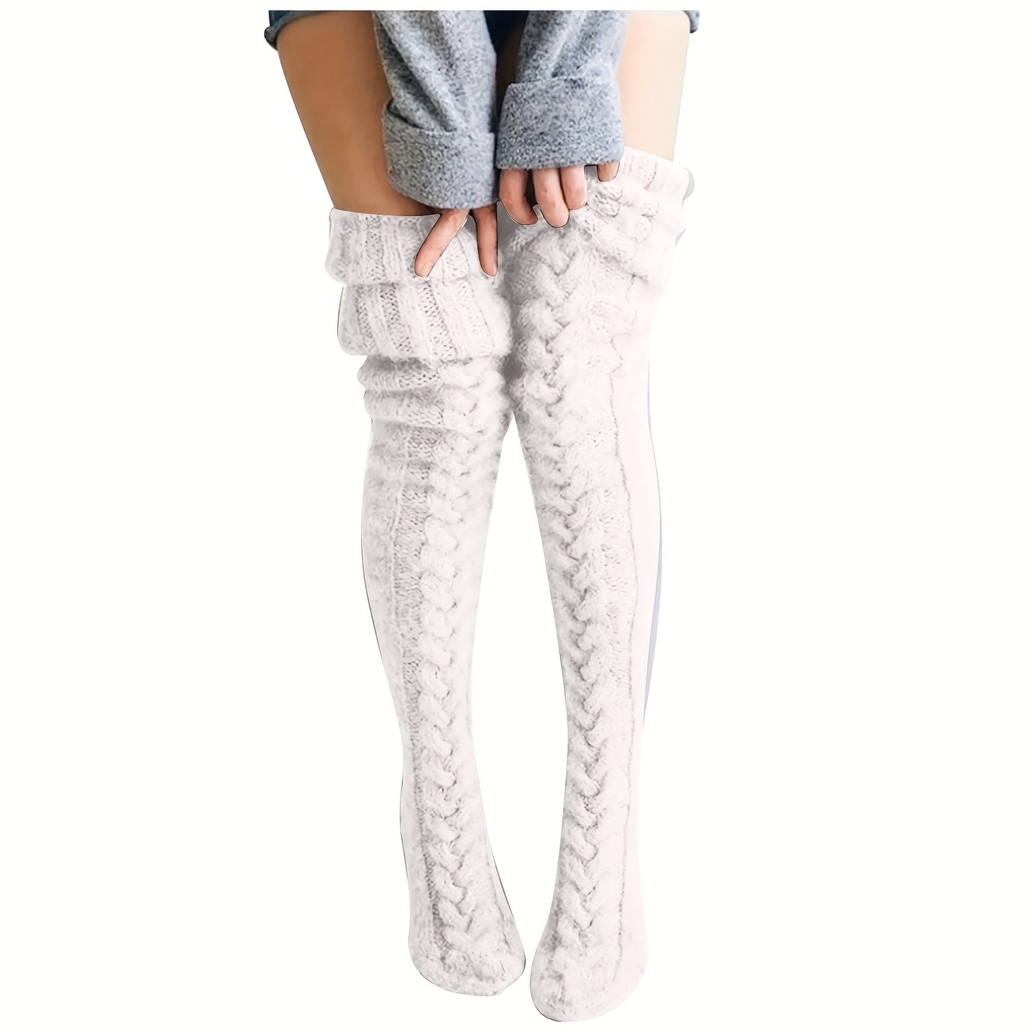 CozyPlus Thigh High Hosiery
