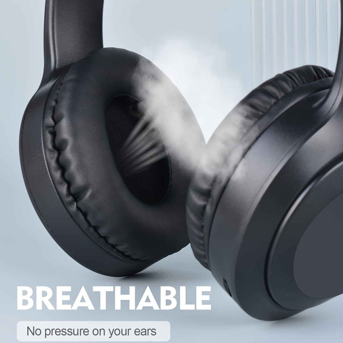 Wireless Earphones, 48 Hour Standby Time, Large Battery, Wireless Earphones, Foldable Design, Lightweight And High Fidelity Sound Quality, Comfortable to Wear, Gaming Earphones, Running Earphones