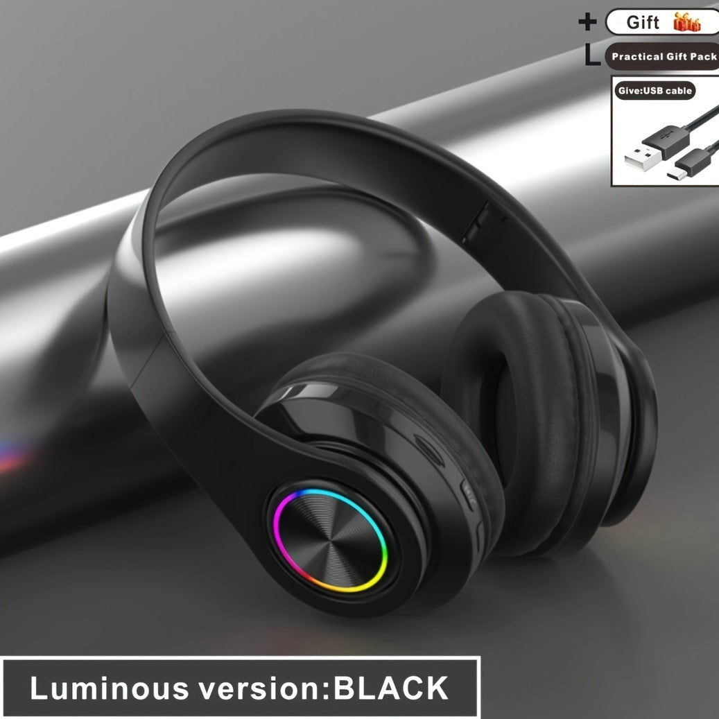 Wireless Headphone, Foldable Bluetooth Headphones Over Ear, Wireless Headset for Gaming, Phones, Computers, Electronics Audio Headphone Arrived before Christmas