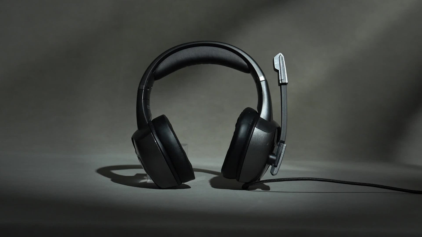 Gaming Bluetooth Headphones Over Ear, Foldable Wireless Headset with Mic, streaming Headphones, Computers, Sports Recovery Sessions