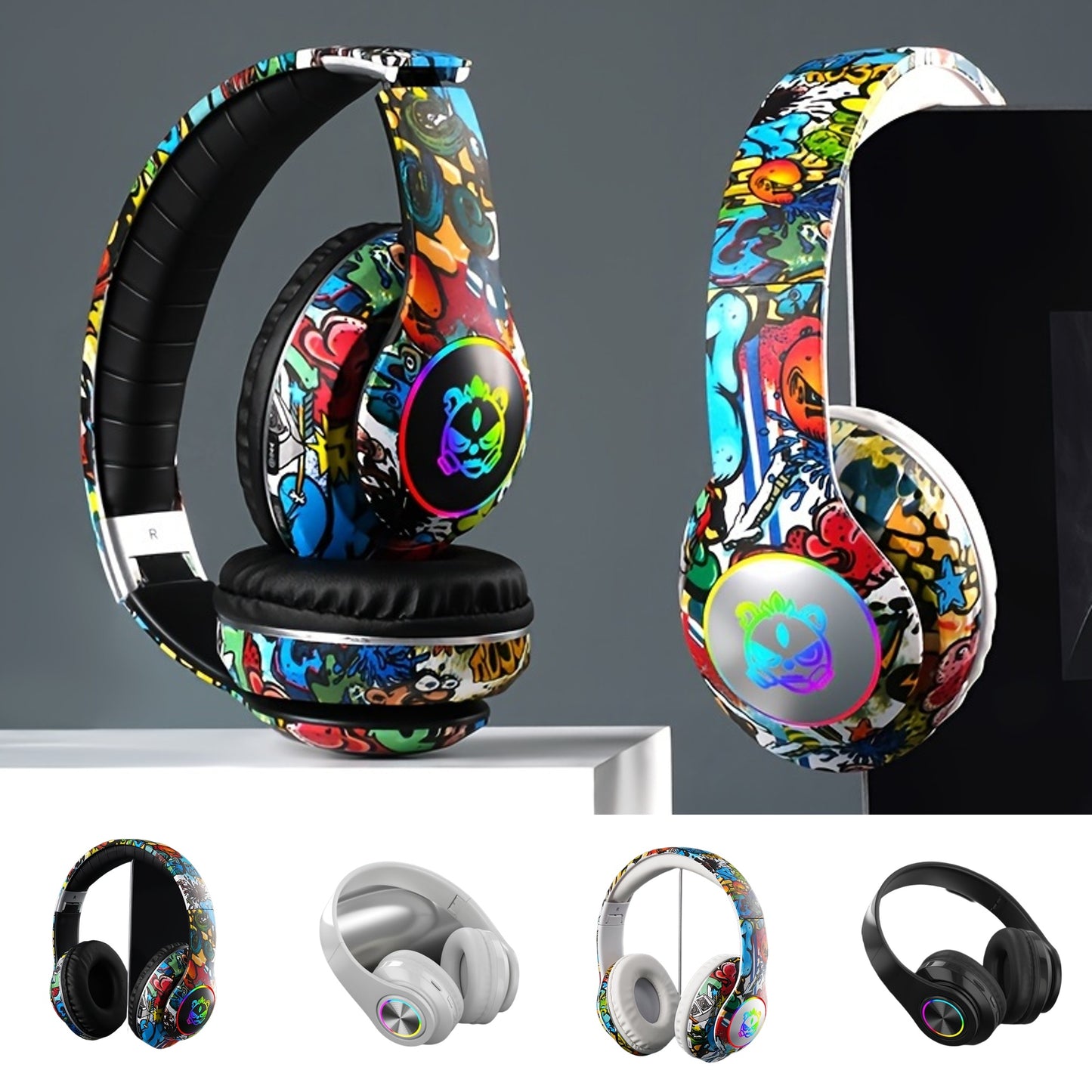 Long Battery Life Wireless Gaming Earbuds | Ultra-Endurance, Stylish, Foldable Design, Ideal Holiday Gift for Phones & Tablets